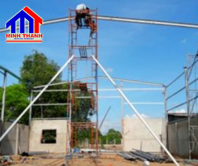 THIẾT KẾ - XÂY DỰNG NHÀ XƯỞNG TẠI HOOCMON