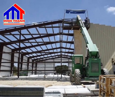 THIẾT KẾ THI CÔNG NHÀ XƯỞNG TẠI DĨ AN BÌNH DƯƠNG