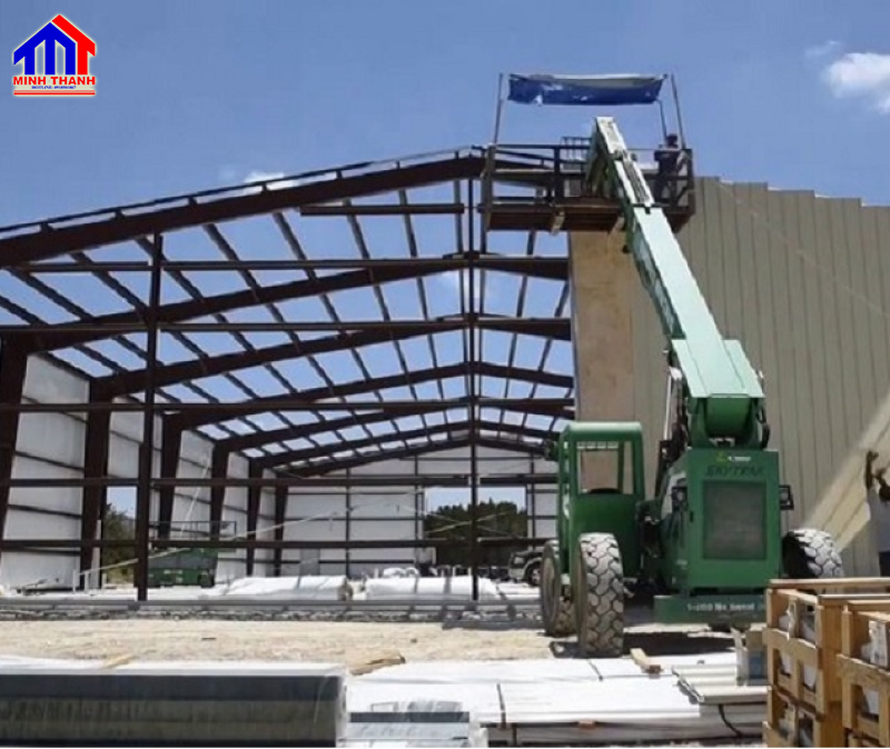THIẾT KẾ THI CÔNG NHÀ XƯỞNG TẠI DĨ AN BÌNH DƯƠNG